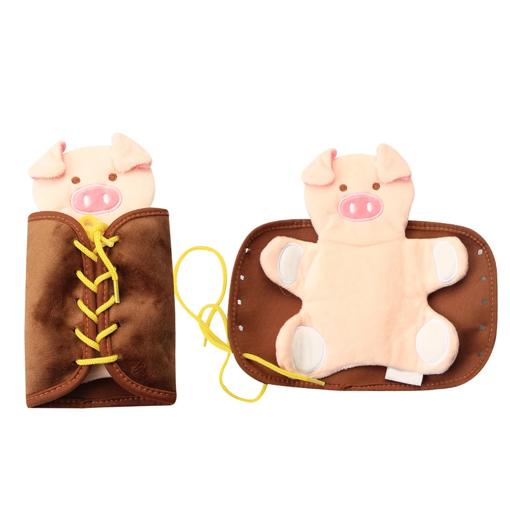 Dressing Clothes Toy Educational Pig Model for Baby Wearing Fun Toys Intellectual Ability Practice | Игрушки и хобби