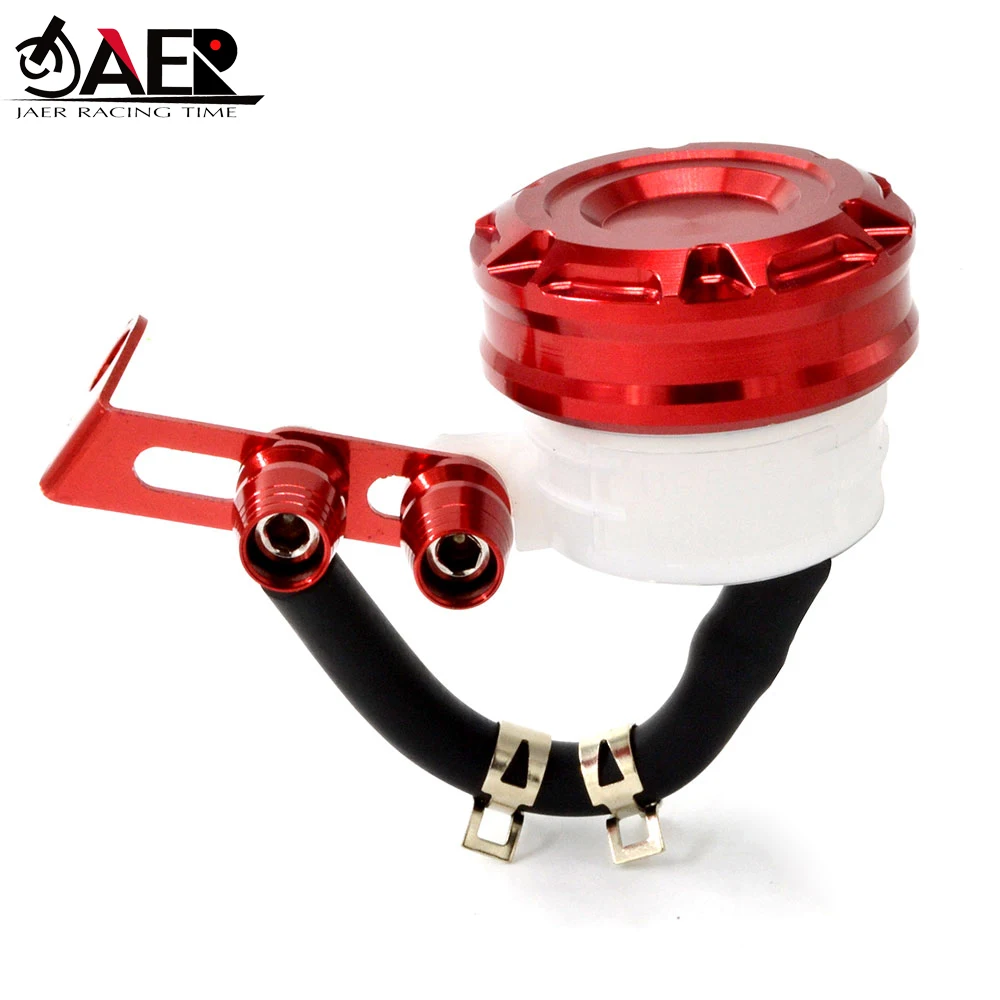 

JAER Универсальный мотоцикл передняя Тормозная жидкость бутылка главный цилиндр масло резервуар чашки для Honda Yamaha Suzuki Kawasaki