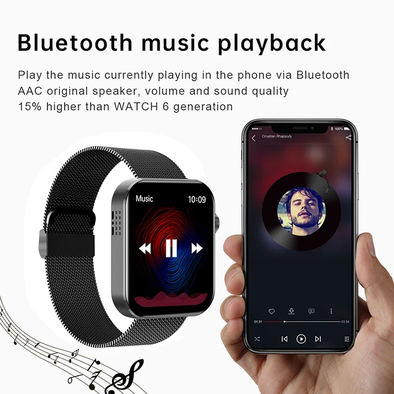 2021 lige men smart watch bluetooth call music fitness tracker heart rate monitor waterproof women smartwatch custom watch face free global shipping