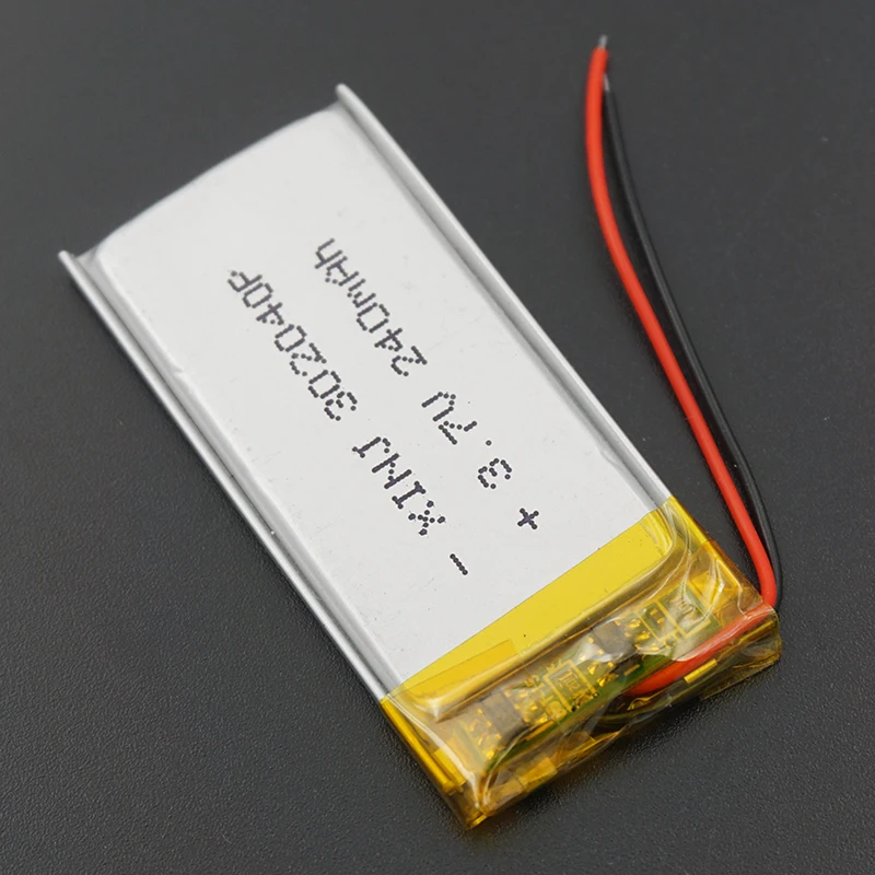 XINJ 10 шт. 3,7 в 240 мАч литий-полимерный аккумулятор 302040 для gps-наушников bluetooth очки динамик Смарт-часы Автомобильная камера DVR dvc