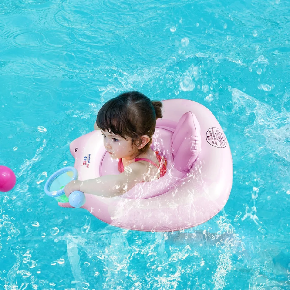 Надувной детский поплавок для бассейна аксессуары круг ванны надувное кольцо