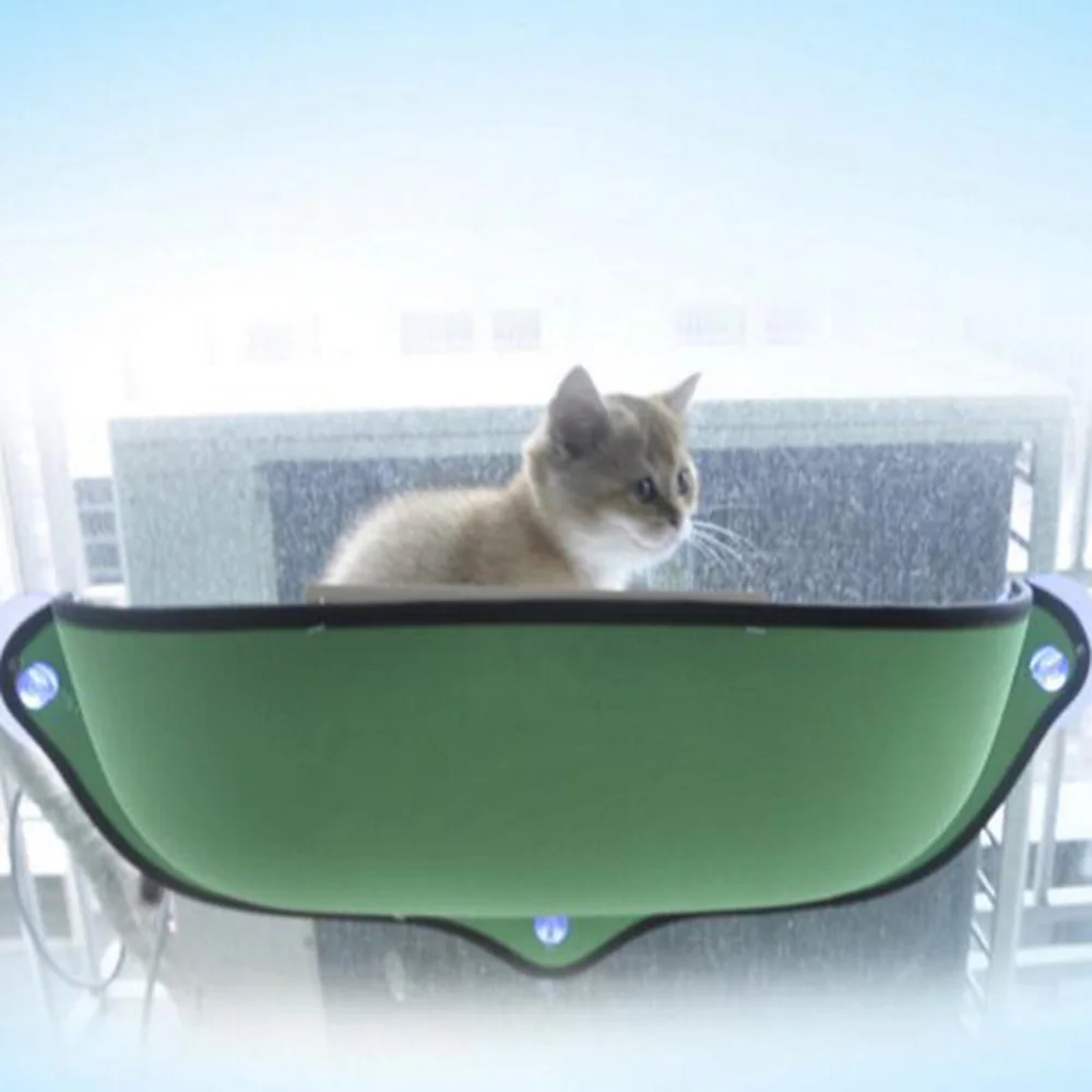 Горячая Распродажа гамак для кошки кровать крепление окна шезлонг присоски