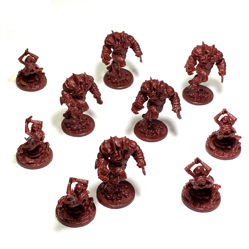 DE357 D& D Подземелья и Драконы настольные ролевые игры миниатюры модель подземный город серии Ктулху войны игры Фигурки игрушки - Цвет: DE357