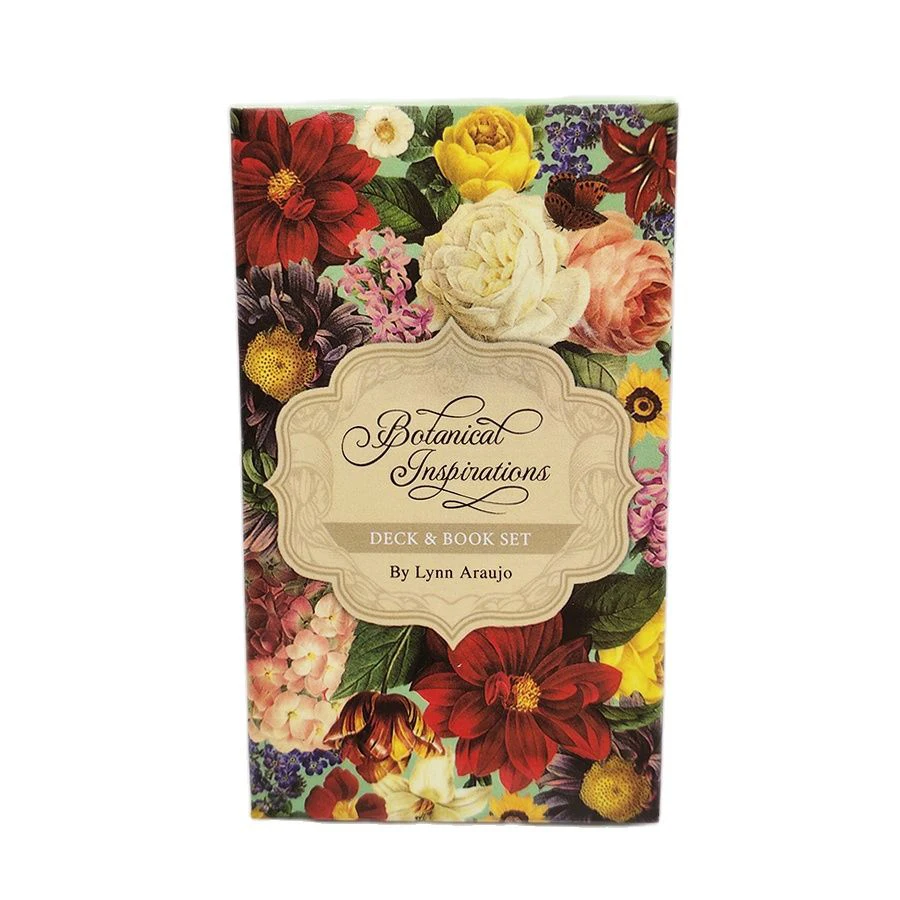 Ботанический цветок карточка гадания судьба игра для друзей вечерние настольная