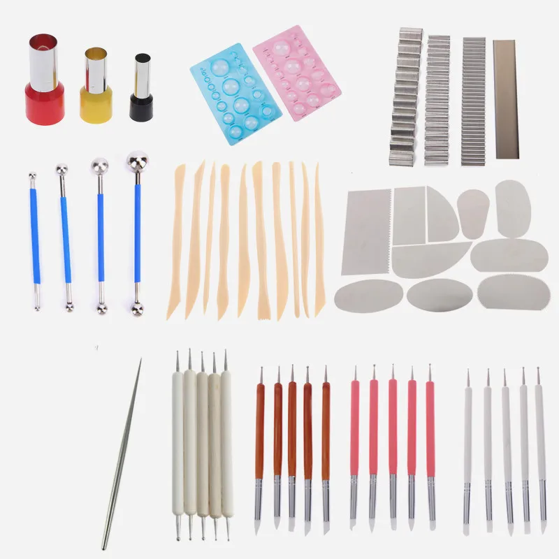 Набор для скульптурирования глины сглаживание восковая резьба керамика