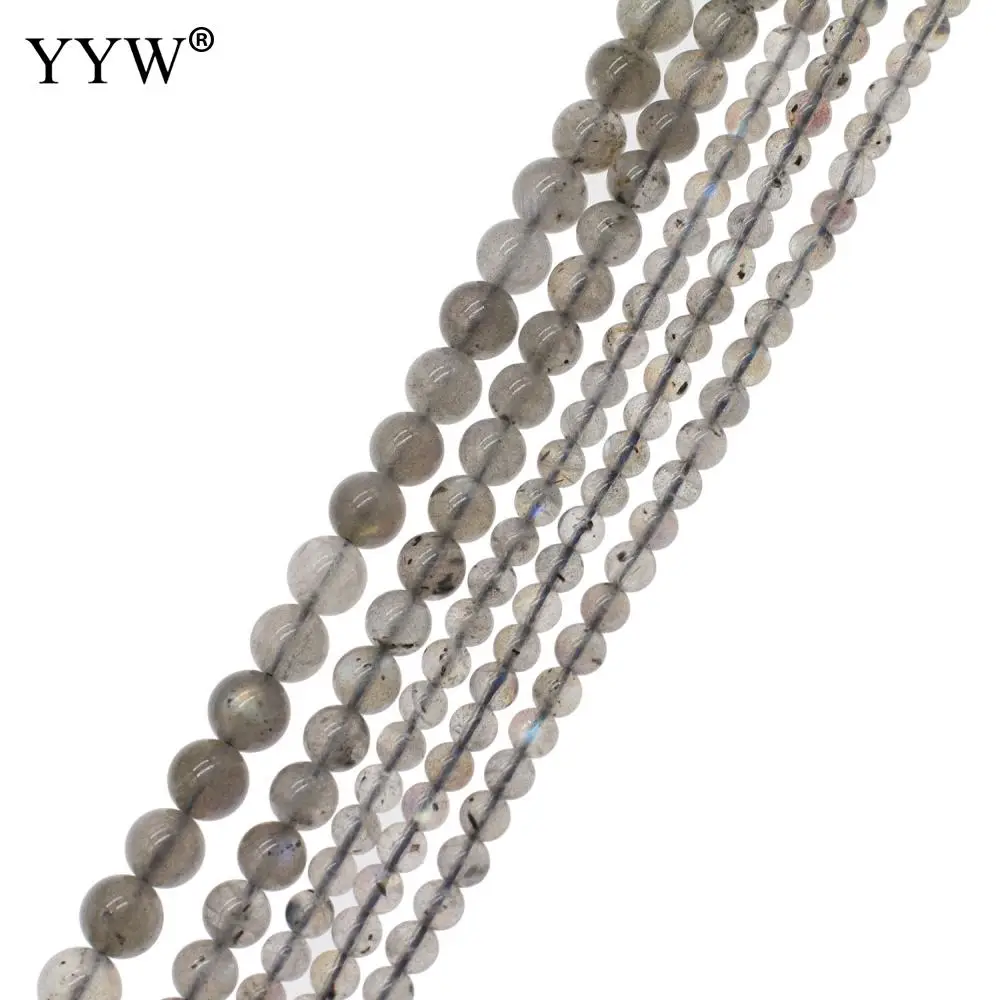 

Natural Mix Grey Labradorite Beads Loose Round Beads 6mm 8mm 10mm 12mm for Jewelry Making Sold Per 38 cm Strand