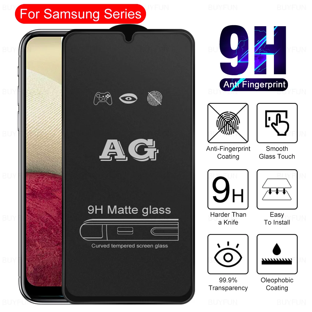 

Матовое Защитное стекло для Samsung Galaxy A32, 5G, A12, A02s, A02, A41