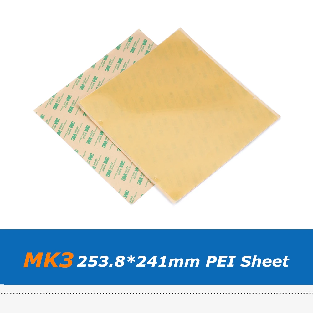 Лист-наклейка MK3 для 3D-принтера Reprap Prusa i3 Mk3 Mk2.5 MK52 253 8*241 мм 2 шт. | Компьютеры и офис