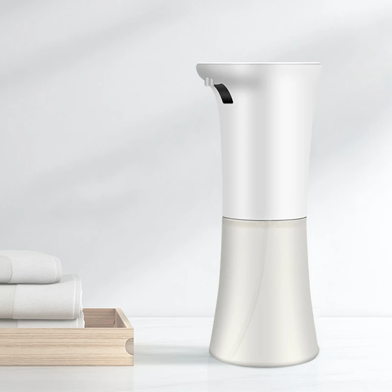 

Touchless Soap Dispenser, 300Ml Press-Free Battery Operated,Hand Free Soap Dispenser for Kitchen,Hotel,Bathroom,School