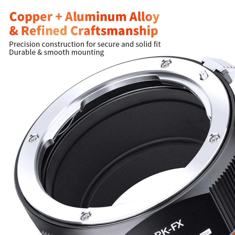K & F CONCEPT PK FX Pentax Lens to Fuji XF X Mount Camera Adapter Ring для Fujifilm Fuji|Адаптеры объектива| |