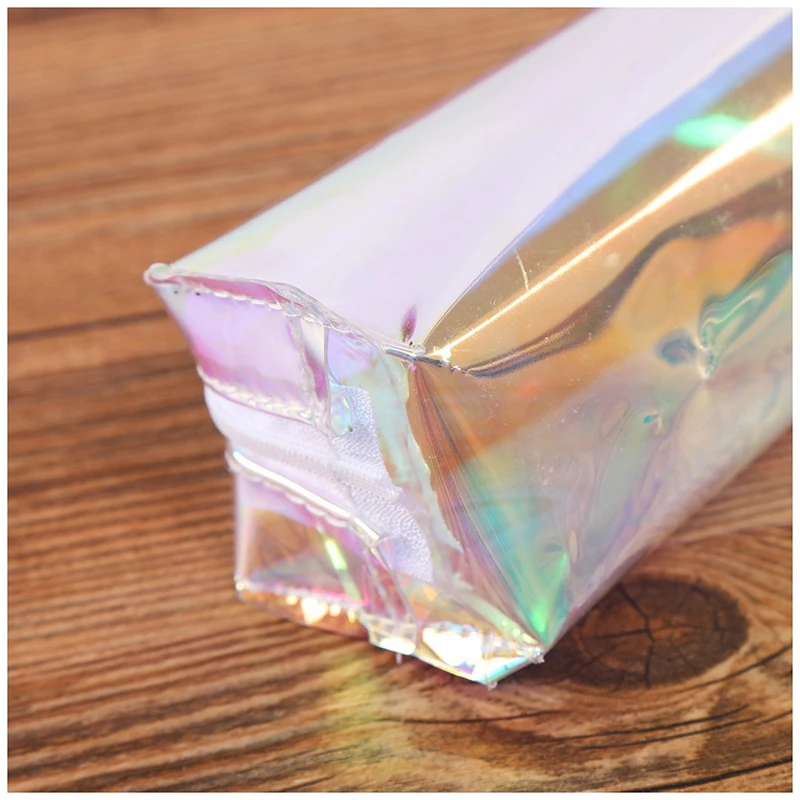 Цветная сумка-карандаш для карандашей ПВХ прозрачный чехол на молнии ручки милый