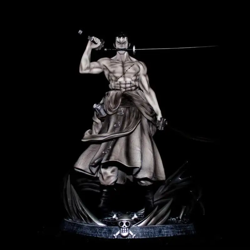 

36-38cm One Piece Usopp Roronoa Zoro Monkey D. Luffy Sanji Anime Action Figure Dream PVC Collection Model Dolls Toys for Gifts