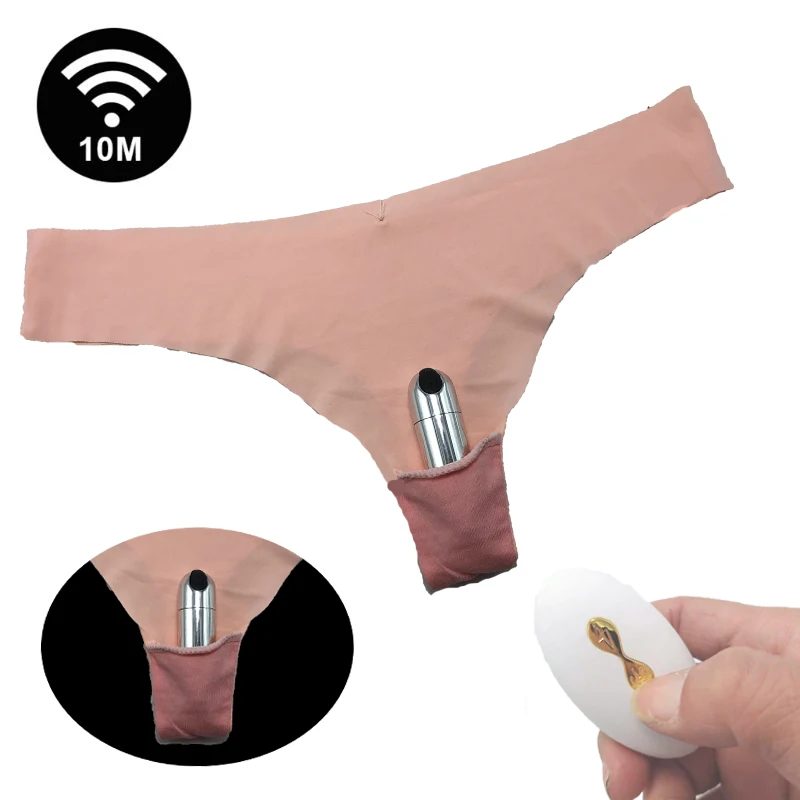 Invisible Wireless Remote Control Vibrator 10 Speeds Wearable Clitoral Stimulator Panties Vibrating egg Sex Toy For Women | Красота и