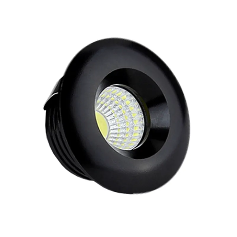 Светодиодный светильники круглый мини COB точечный встраиваемый cветодиодный