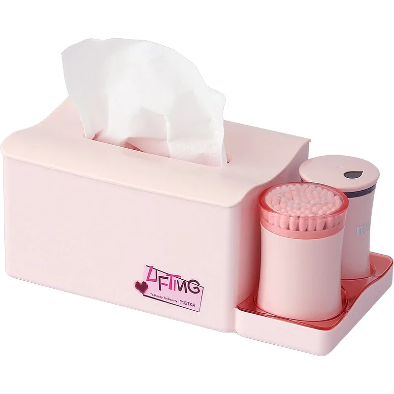 

Creative carton restaurant European household tissue box toothpick box set