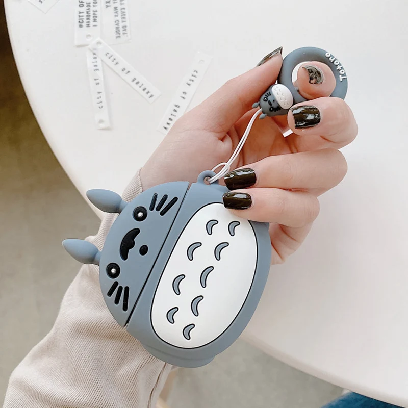 Чехол для Huawei Freebuds 3 милый 3D мультяшный чехол наушников Kawaii Totoro защитный с