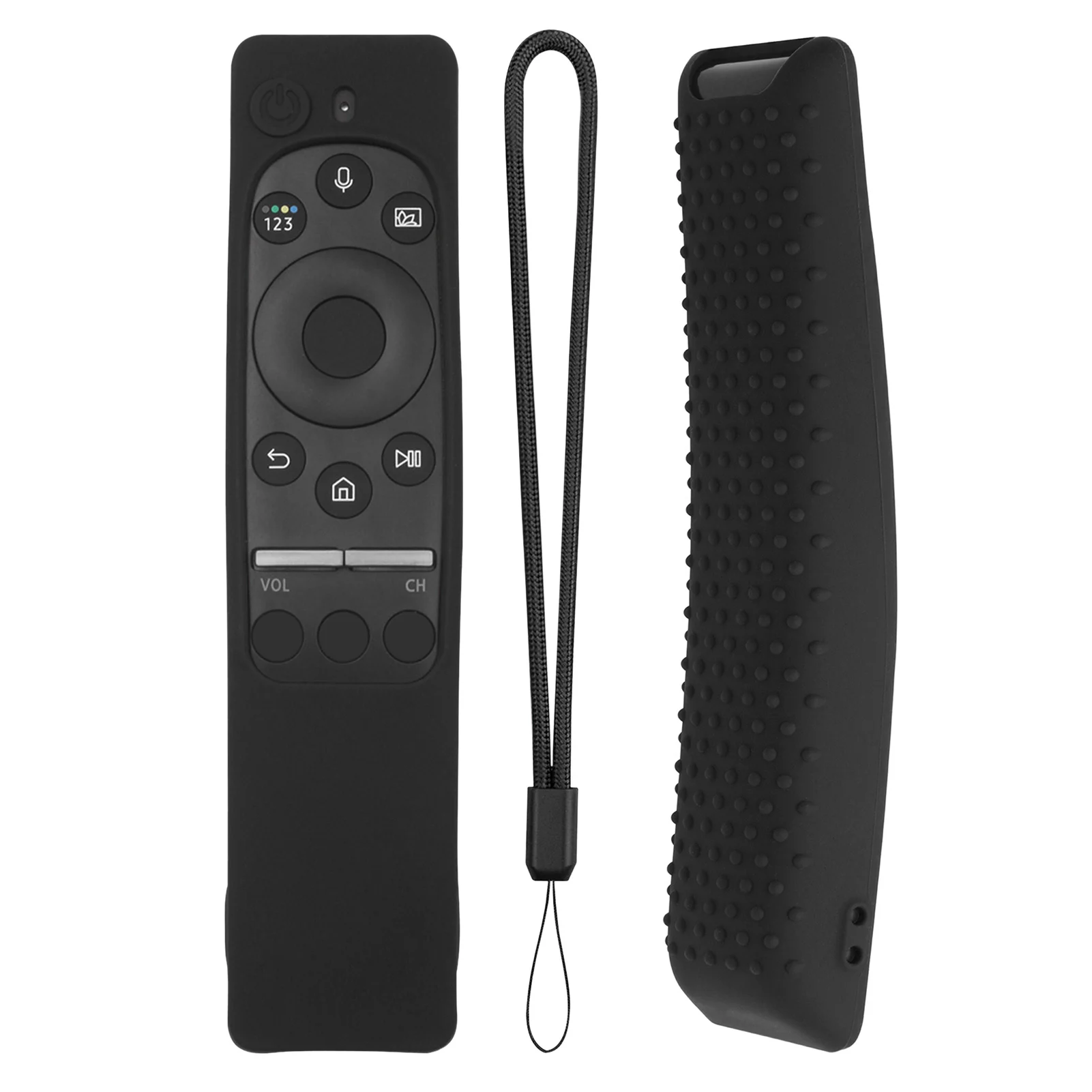 

Remote Control Silicone Protector Cover For BN59 Series TV Remote Shockproof Dustproof Non-slip Protective Case with Lanyard