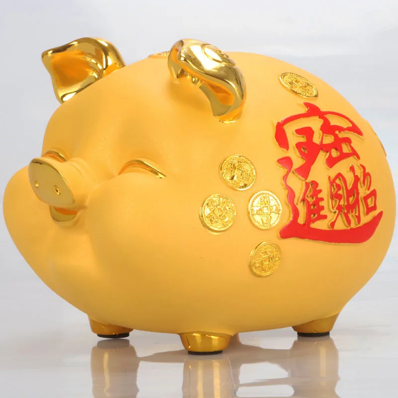 Pig Coin Bank Piggy Kids Large Capacity Money Box Savings Extra Giant Salvadanaio Save ED50MB | Дом и сад