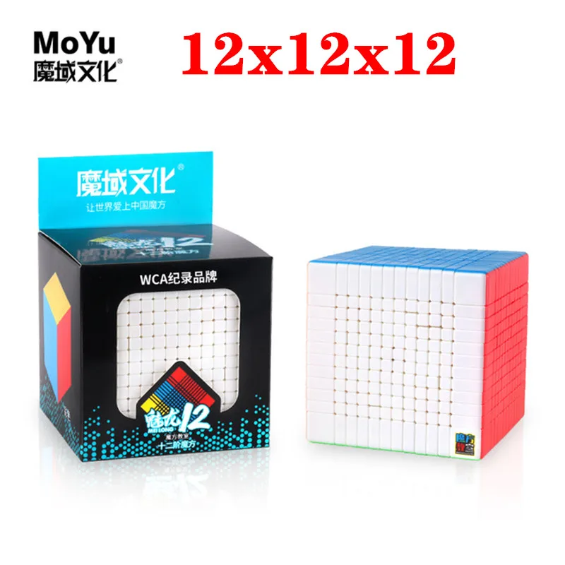 Moyu Yuhu 12x12 магический куб Meilong Головоломка Куб Волшебные 12x12x12 Скорость cube cubo Магия