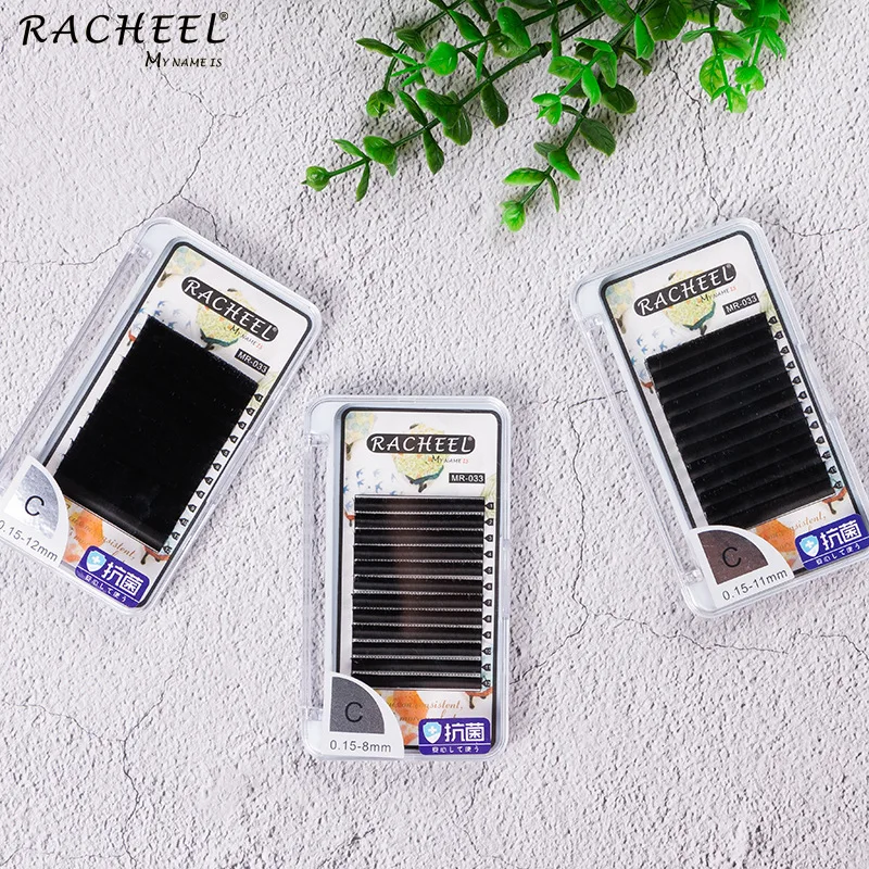 Ресницы V-Type супер мягкие толстые плетеные большие V ресницы цветущие настоящие