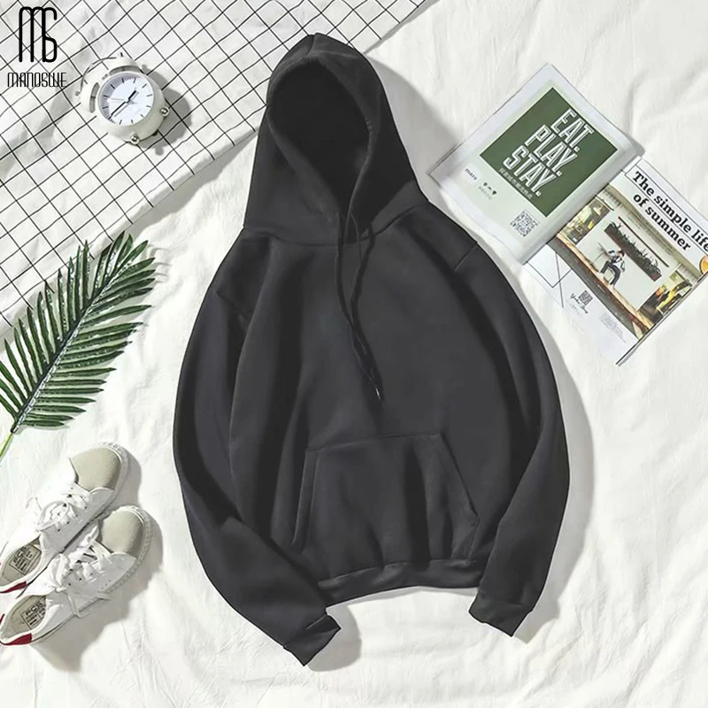 Новинка от Manoswe мужские и женские толстовки белая парная куртка Осень зима 2019