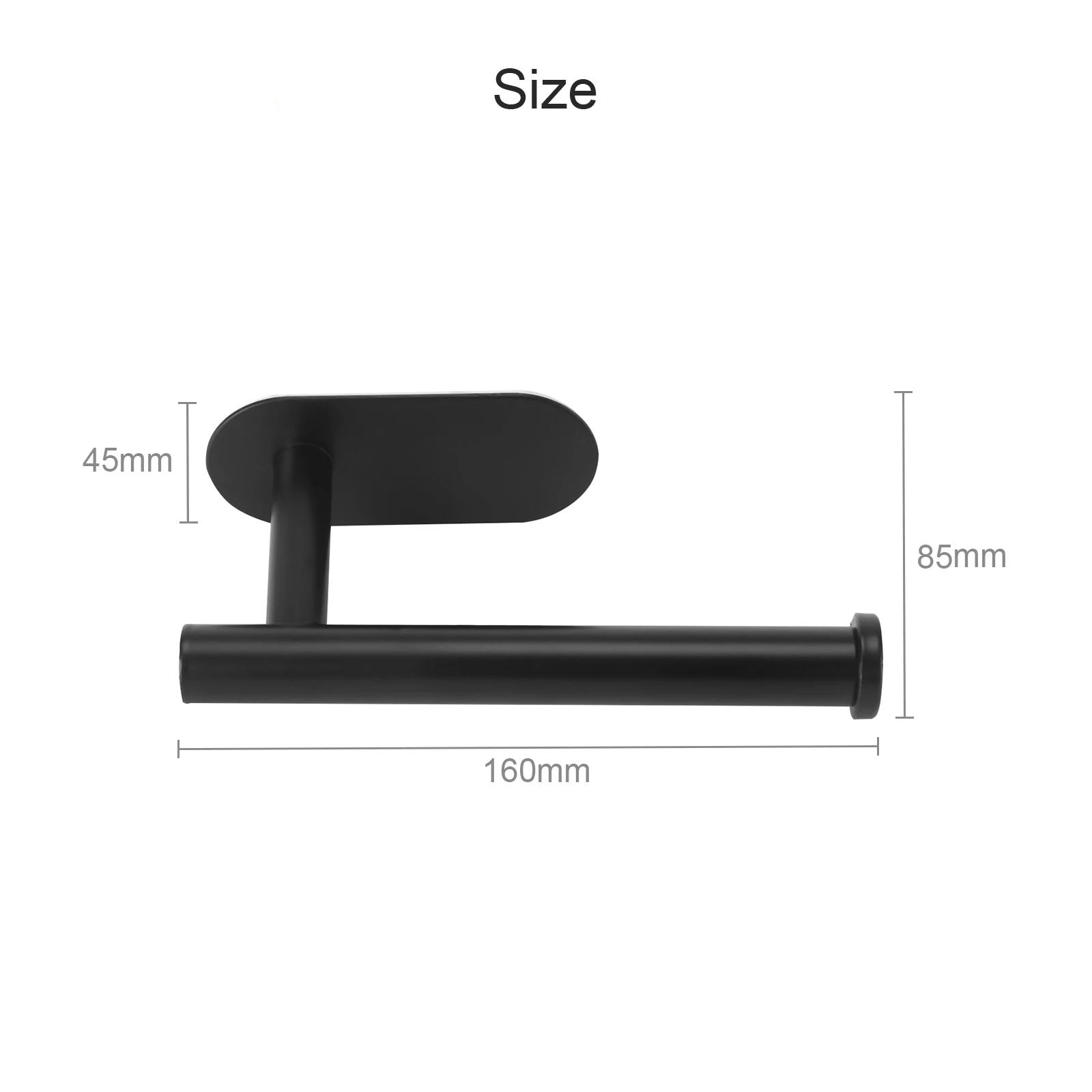 

Modern Design Stainless Steel Bathroom Lavatory Toilet Paper Holder Wall Mount Roll Tissue Rack Roll Paper Holder Wall Shelf