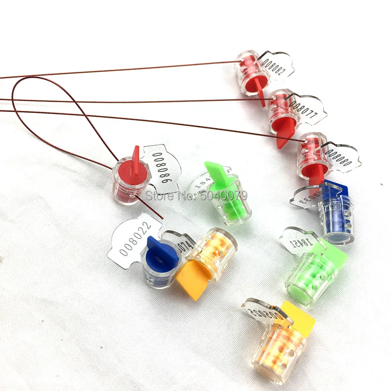 100 шт. электрические Уплотнители для счетчиков воды|Замки| |