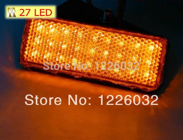 Задний фонарь для грузовика прицепа прямоугольный оранжевый цвет|motorcycle stop light|amber