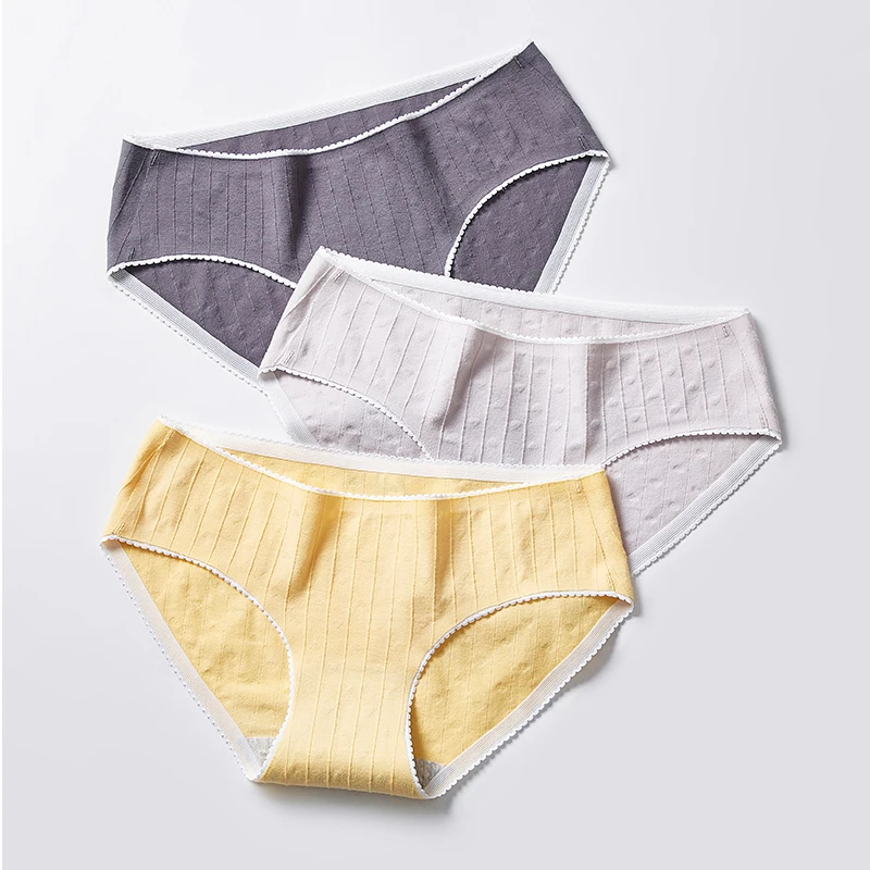 Комплект из 3 предметов хлопковая трусы для женщин трусики шорты высокого
