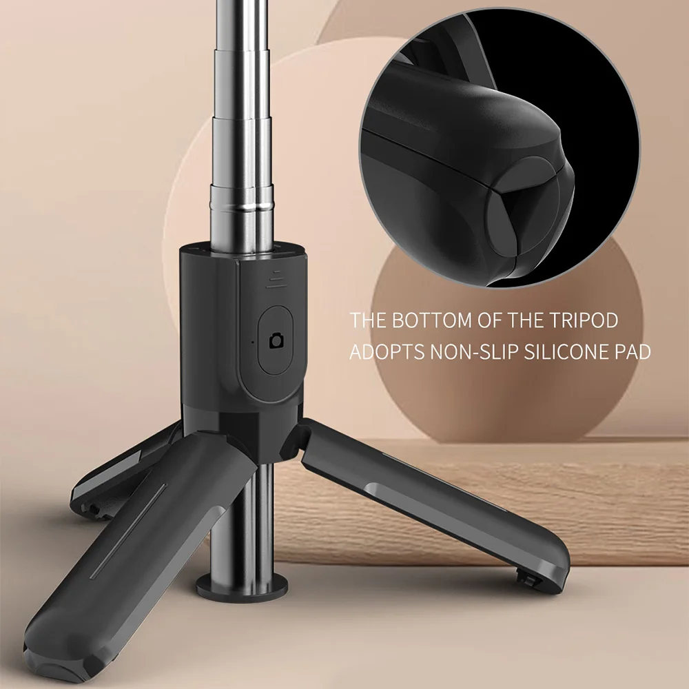 Мини ручной карданный стабилизатор для телефона Беспроводная Bluetooth селфи-палка