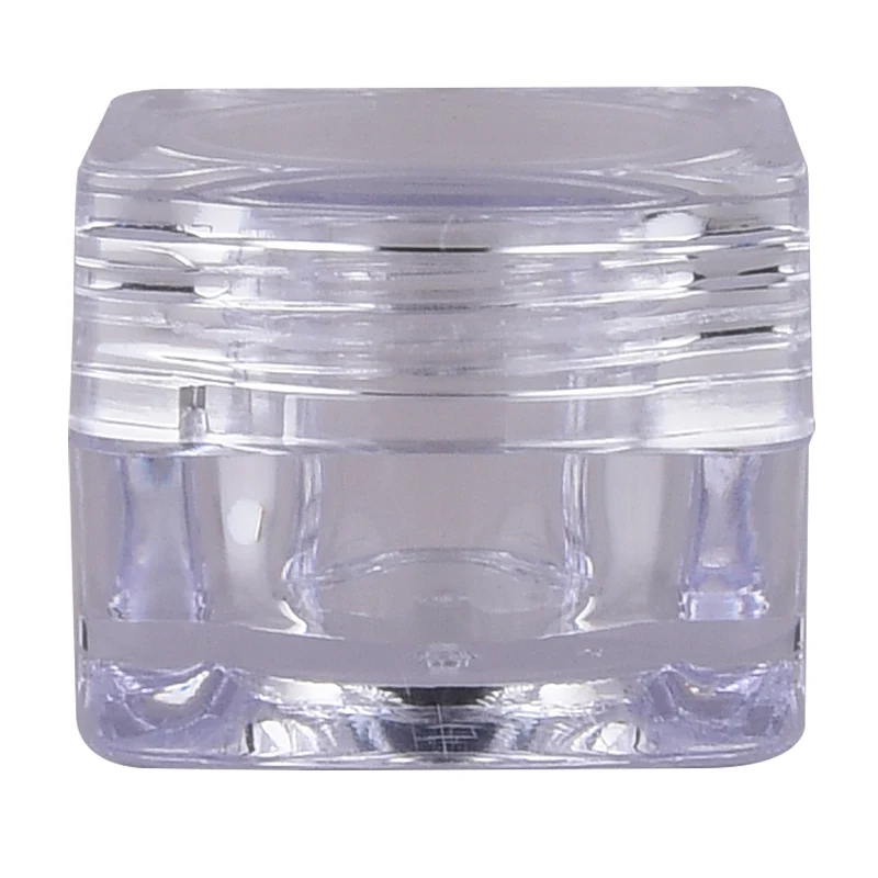 10 шт./Лот пустые прозрачные акриловые тени для век банки крема лица косметические