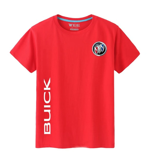 

2020 New summer Men Cotton Short Sleeve for Buick T-Shirt solid colour Mens t shirt Tops hj1