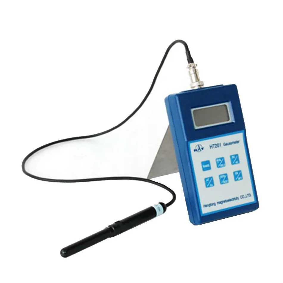 New Released Tesla Gauss / Digital Magnetic Flux Meter AC DC 2000mT HT201 Meter+Power Adapter | Инструменты
