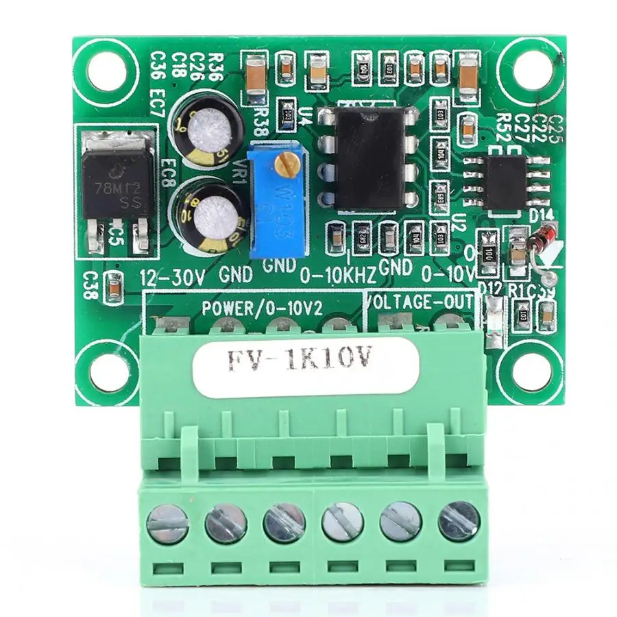 Частота модуль преобразователя напряжения инвертор FV 1KHz10V 0 ~ 1 кГц до 10В цифро