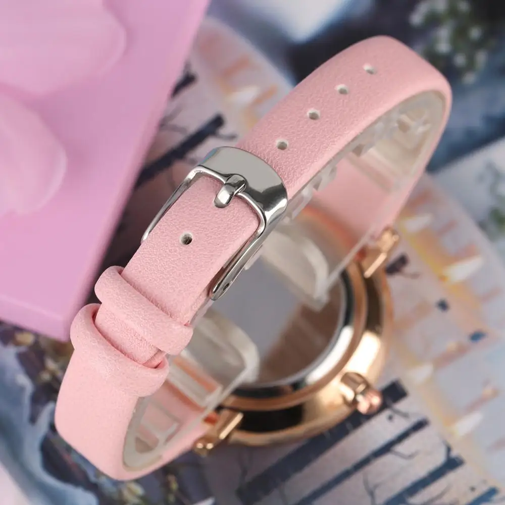 Женские наручные часы с матросским узором Элегантные циферблатом Стальные