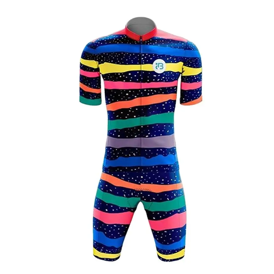 

Bzak 2020 Zomer Outdoor Triathlon Mannen Mtb Huid Pak Maillot Ciclismo Hombre Zwemmen Hardlopen Wielertrui Set Fiets Kleding