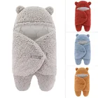 Осеннее одеяло для сна для мальчиков, цельная детская зимняя одежда для новорожденных девочек, теплое Флисовое одеяло, утепленная домашняя одежда для младенцев