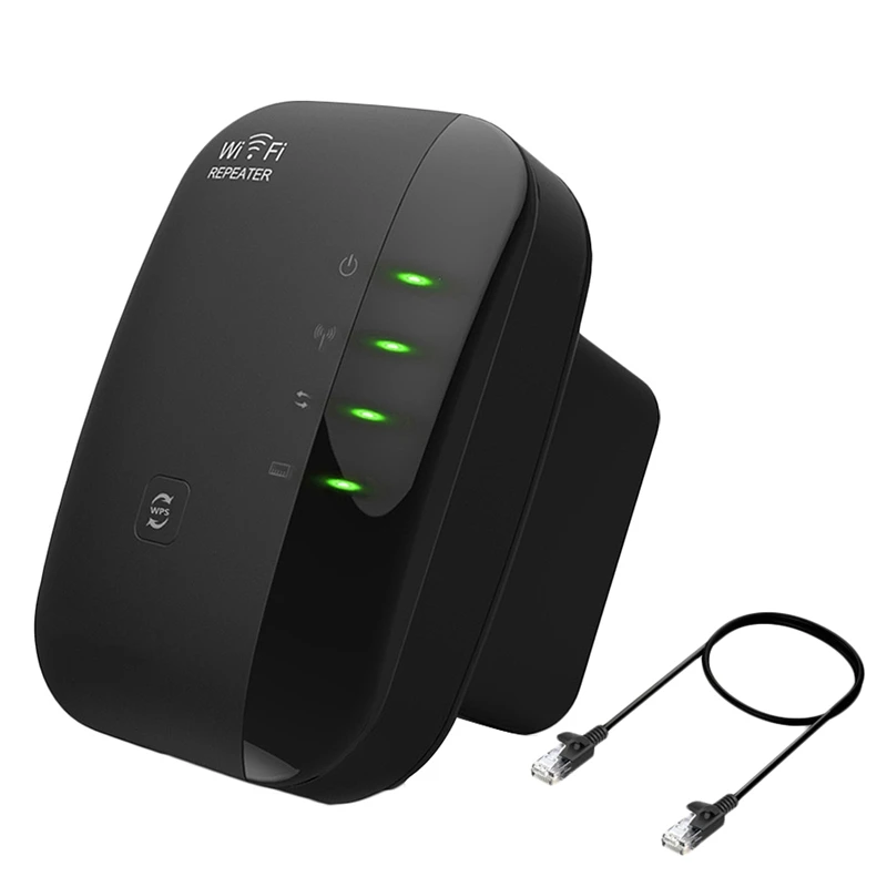 Wifi Repeater/Router/Acess Point AP 300Mbps Signal Amplifier Wireless Booster Extender 802.11n/B/G Wps(US Plug) | Электроника