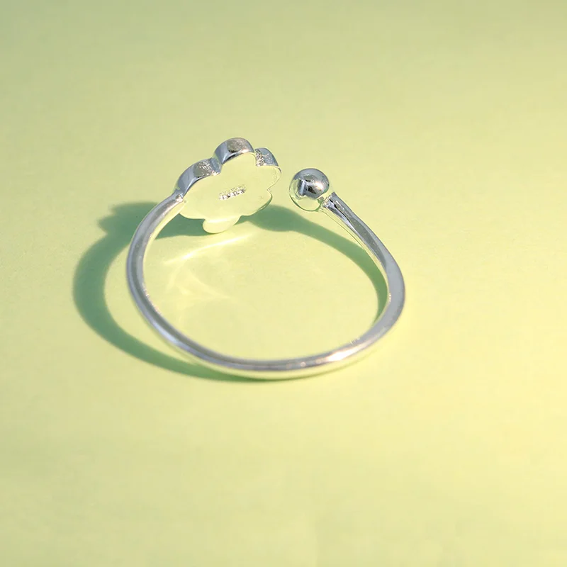 Trustdavis кольцо из стерлингового серебра 925 пробы с черными кошачьими собаками и