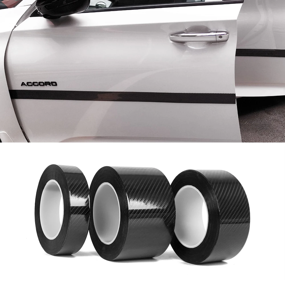 3 10 м бесследное автомобильное углеродное волокно 3D отделка Декор нано клейкая