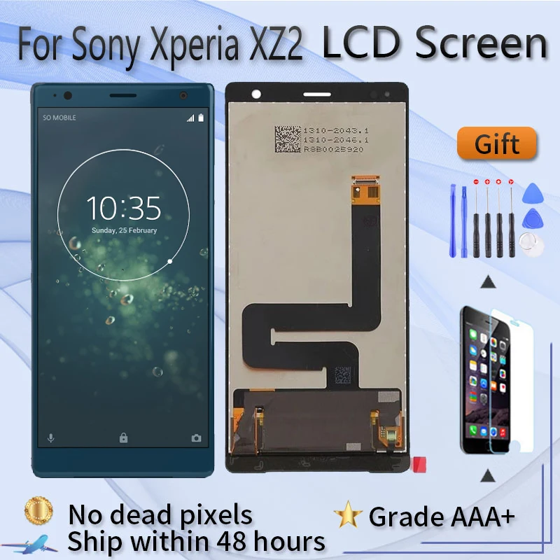 

ЖК-дисплей для Sony Xperia XZ2 сменный сенсорный экран для Sony Xperia XZ2 ЖК-дисплей H8266 H8216 H8296 H8276 702SO черный