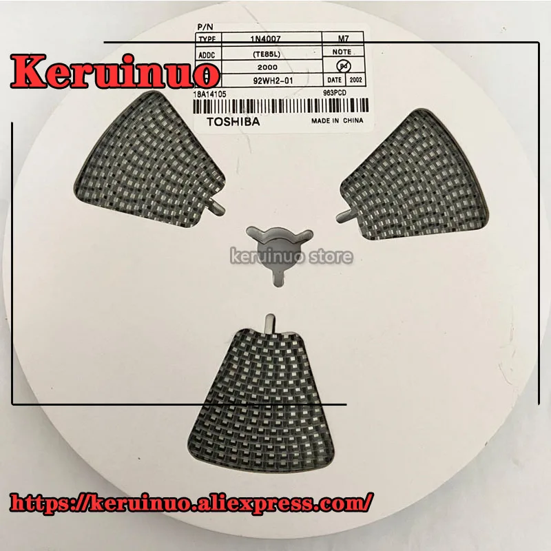 2000 шт./лот диод M7 1N4007 SMD 1A 1000 В выпрямительный новинка |
