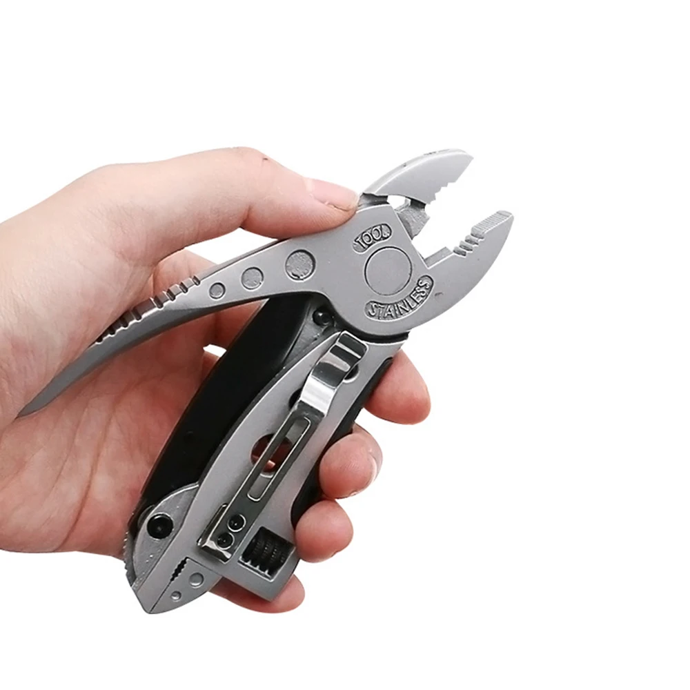 Портативный многофункциональный инструмент плоскогубцы карманный нож набор