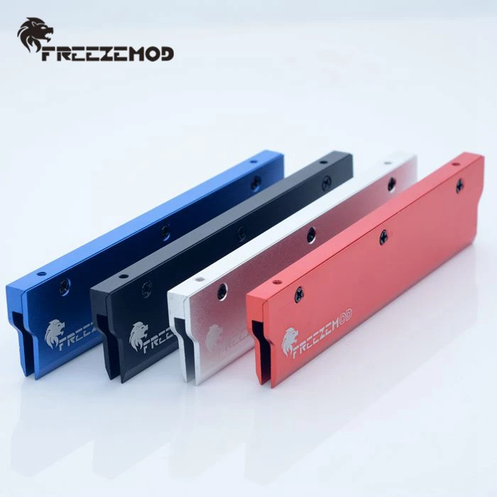 FREEZEMOD Компьютерная память блок водяного охлаждения совместим с пиратским кораблем гребень поддержка 4 памяти. MEO-PM0A
