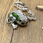 USB-флеш-накопитель TEXT ME в виде лягушки с зелеными кристаллами, Usb 2,0, 4 ГБ, 8 ГБ, 16 ГБ, 32 ГБ