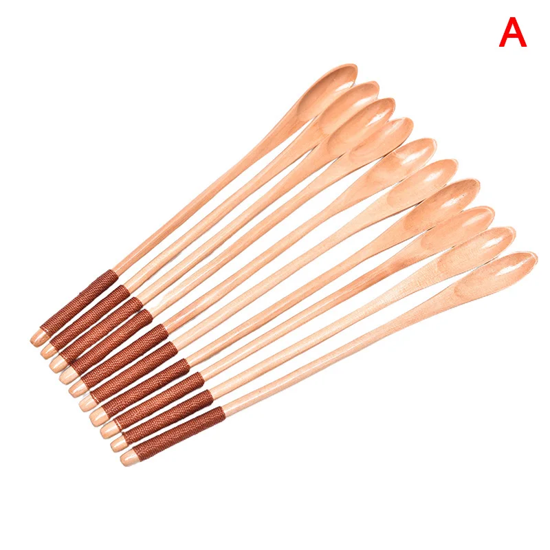 

Wooden Spoon Bamboo Soup Teaspoon Catering Kids Spoon Kitchenware For Rice Soup Kitchen Cooking Utensil Tool