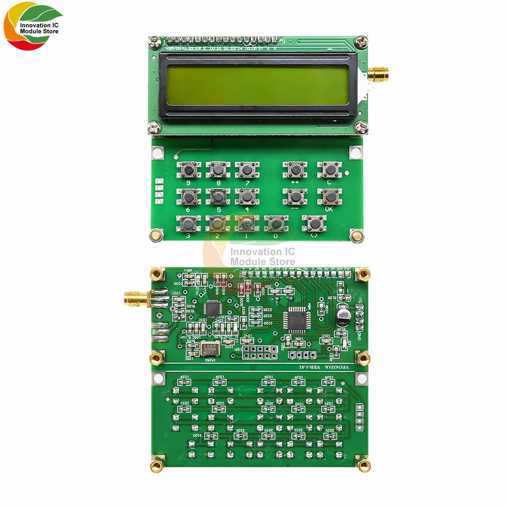 Генератор радиочастотных сигналов Ziqqucu 1602LCD 35-4000 МГц генератор времени-источника