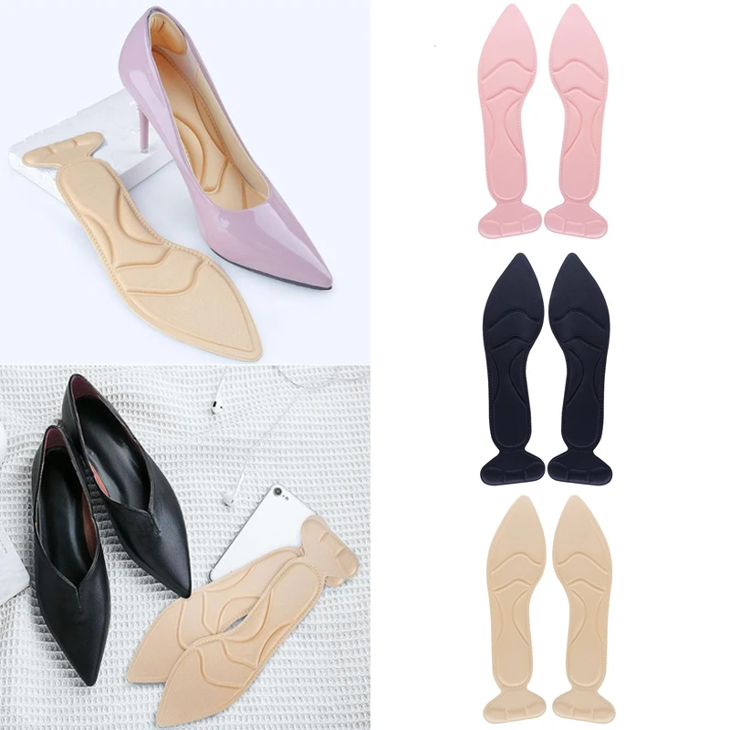 Хит продаж 1 пара дышащие Нескользящие стельки для обуви на высоком