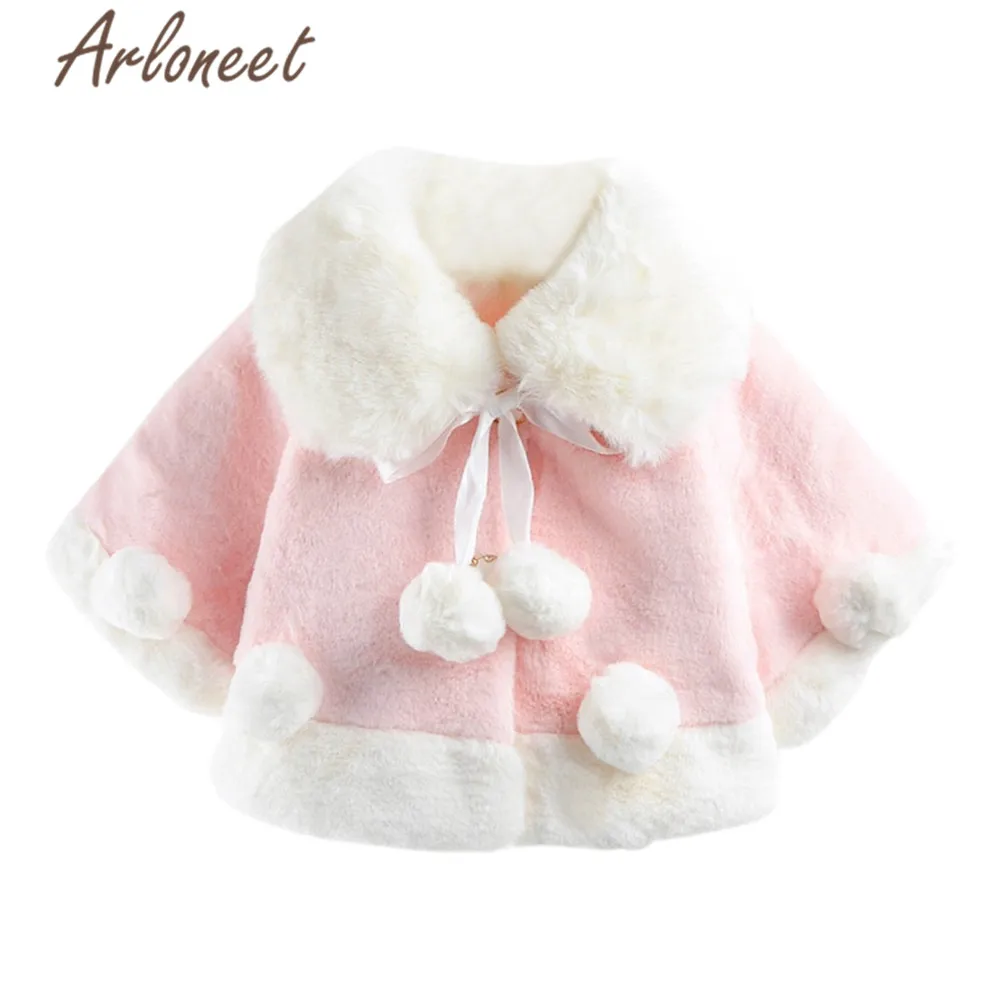 ARLONEET/новое пальто теплое зимнее плотное для маленьких девочек верхняя одежда с