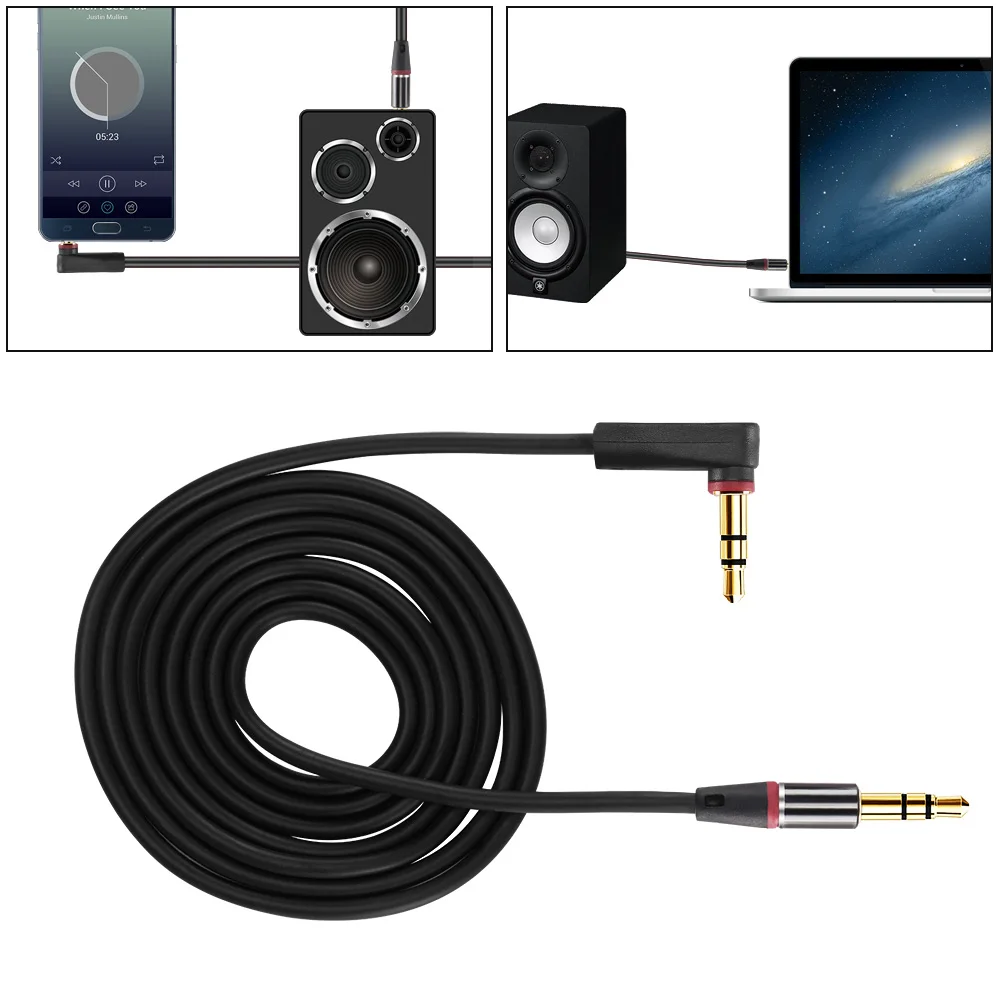 Аудиокабель L Style 3 5 мм кабель для колонок передача Hi-Fi стерео 9 фута удлиненный